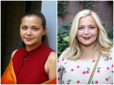 Ирина Пегова с макияжем и без макияжа